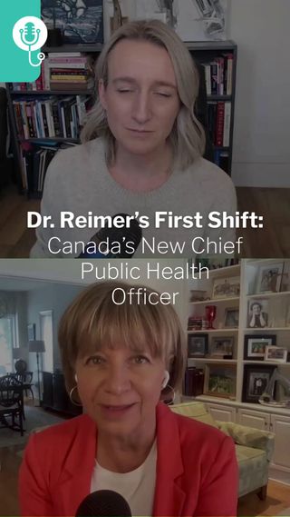 Tomorrow, Canada’s new Chief Public Health Officer, Dr. Joss Reimer, steps into the role at a critical time for public health.

From tackling misinformation and “Dr. Google” to preparing for future pandemics, the challenges are complex — and evolving.

In this wide-ranging conversation, Dr. Reimer shares what shaped her path to public service, the impact of burnout on her career, lessons from her work in Nairobi and how leading Manitoba through COVID-19 changed the way she communicates.

Listen now at the link in our bio.

https://youtu.be/HAErO_B-OfA