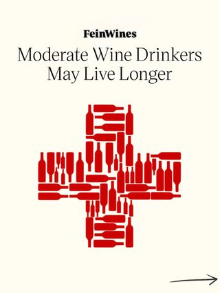 Live longer.  Drink #wine.  #feinwines