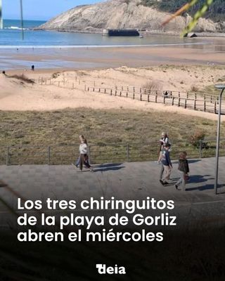 Los tres chiringuitos de la playa de Gorliz levantarán la persiana a partir de este miércoles 1 de abril, con la llegada de Semana Santa y, en teoría, de un mejor tiempo. Estos espacios para tomar algo y comer junto al mar, permanecerán en funcionamiento hasta el 16 de octubre

📲 Toda la información en nuestra edición digital
💬 Os leemos⬇️