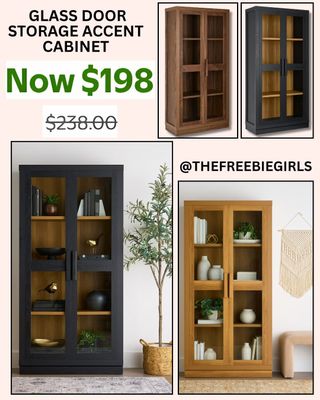 Comment “LINK” for direct link 🔗 
Better Homes & Gardens Ezra Glass Door Storage Cabinet (Light Honey) 💰 $198 (Reg. $238)

Stylish + functional—perfect for displaying decor or organizing your space 🤍

👇 HOW TO SHOP
Comment “LINK” for direct link 🔗
🌟 Follow + check bio @thefreebiegirls to find the deal
Link https://walmrt.us/4oz2vIA

(affiliate links, no extra cost 💕)

home decor deals, storage cabinet, glass door cabinet, living room storage, entryway cabinet, affordable furniture, home organization ideas, modern farmhouse decor, budget home finds