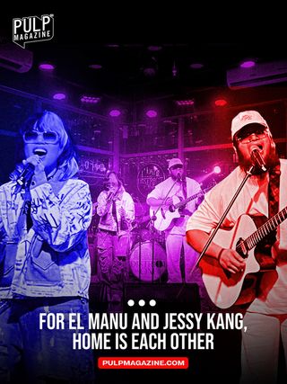 The musician couple is making their mark on Filipino love songs with their hit song ‘Tahanan,’ capturing the emotion in all its shapes and forms. Read the story by clicking the link in our bio.

#ElManu #JessyKang #music #PULPMagazine