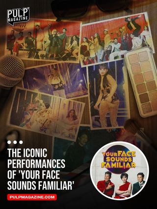 The new season of ‘Your Face Sounds Familiar’ brought memorable performances that made us laugh and scream over the unexpected transformations in this season’s iteration. Click the link in our bio to read the article.

#YourFaceSoundsFamiliar #PULPMagazine