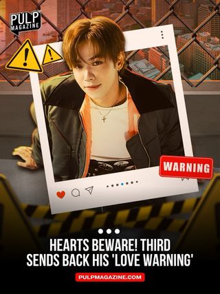 Thai singer THIRD revives the sound of nostalgia with the reimagined version of his iconic single ‘Love Warning.’ Click the link in our bio to read the article.

#THIRD #music #PULPMagazine