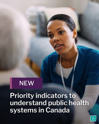 New: CIHI’s first snapshot report on Public Health Systems indicators 

We are working with the Public Health Agency of Canada and provincial and territorial partners to help build a more complete picture of Canadian health systems that better reflects the role of public health.

Comment "Public Health" for the full report.
-----
Nouveau : Première analyse éclair de l’ICIS sur les indicateurs relatifs aux systèmes de santé publique 

Nous collaborons avec l’Agence de la santé publique du Canada ainsi qu’avec des partenaires provinciaux et territoriaux afin d’aider à dresser un portrait plus complet des systèmes de santé canadiens, reflétant mieux le rôle de la santé publique. 

Indiquez « Santé publique » dans les commentaires pour consultez le rapport.