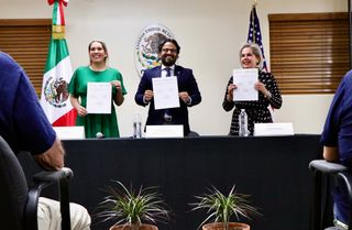 The Consulate General of Mexico in Nogales, Arizona, has signed a letter of intent with St. Andrew’s Clinic, formally reaffirming the agency’s commitment to supporting the health center's work. The consulate has collaborated with the clinic for decades, helping secure a safe and legal pathway for children to temporarily enter the country for medical care at monthly clinics.

Read the full story and learn how you can give back to the clinic at the link in bio.

By @alessandra.dezubeldia