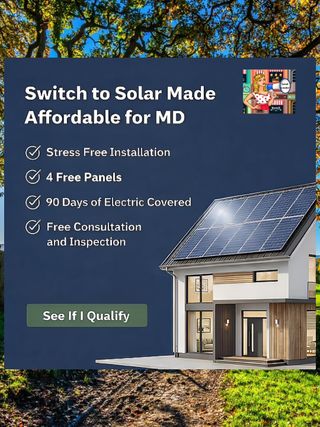 Switch to Solar Made Affordable in Maryland ☀️

✅ Stress Free Installation
✅ 4 Free Panels
✅ Up to 90 Days of Electric Bills Paid
✅ Free Consultation and Inspection

Visit 🔗 https://tinyurl.com/md-soleil or link in bio to see if your home qualifies!