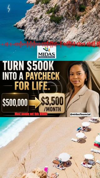 Most people with $500K saved think they're set for retirement and they're usually not. 🚨

In this video, Somia Coaxum of The Legacy Circle Financial  breaks down exactly why having money saved is not the same as having a retirement income plan.

She also goes over how to actually make sure you're prepared for retirement.

Somia provides insight on:
💸 How to turn $500K into guaranteed monthly income
💸 Why the stock market is not a retirement strategy
💸 What most people get completely wrong about retirement
💸 How fixed index annuities actually work (in plain English)
💸 The income plan that protects you no matter what the market does

Whether you're 5 years out or already retired, this will change how you think about your money.

Visit 🔗 https://tinyurl.com/500k-paycheck-for-life or link in bio to watch the full video!

#financialplanning #retirementplanning #moneytips