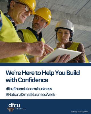 Building something new takes more than vision, it takes timing and support.

DFCU Financial delivers timely commercial construction loans designed to support growing businesses, from the ground up projects to major improvements. With flexible financing and relationship‑based guidance, we help businesses build with confidence.

👉 Explore commercial construction loan options at the link in our bio.