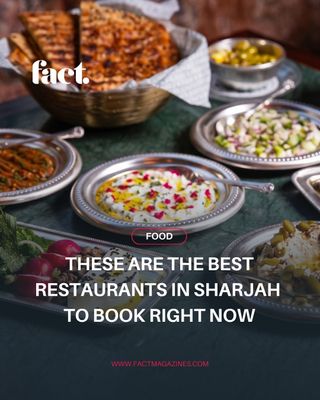 There is a brilliant depth to Sharjah’s dining scene that makes it a genuine destination for anyone serious about their food. Beyond its well-earned reputation as a cultural hub, the emirate is quietly home to some of the country’s most compelling dining experiences. 🍽️

What's your go-to spot in Sharjah?

We’ve got you the very best restaurants; hit the link in bio for the full list. 

#factmagazine #sharjahdining #sharjahrestaurants #sharjahfood #visitsharjah

[ sharjah dining • sharjah restaurants • best restaurants sharjah • where to eat in sharjah • sharjah food scene ]