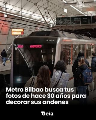 🚇 Aquella tromba de agua que te obligó a resguardarte en el metro en los años 90, la primera vez que bajaste por las mecánicas, la plaza donde tanto jugaste que ahora cuenta con una boca de metro. También la emoción de ir a un partido en el antiguo San Mamés, los paseos por las orillas de la Ría en la Margen Izquierda y su pasado industrial, o aquellos momentos junto a las barreras que antes dividían los barrios. 

Muchos de esos instantes de hace tres décadas han quedado grabados en la retina de los vizcainos, pero también en carretes de fotos que hoy guardan los recuerdos vividos dentro de Metro Bilbao o en los alrededores de sus estaciones.

📲 Toda la información en nuestra edición digital

#metrobilbao #30urteMetroBilbao #ZureOroitzapenekmetrozbidaiatzendute