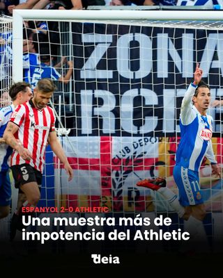 🔴 ⚪️Las urgencias de un Espanyol que se limitó a esperar su momento se plasman en victoria ante la anodina propuesta de los hombres de Ernesto Valverde

🤔👇¿Qué te ha parecido el partido? Te leemos en comentarios

#EspanyolAthletic  #AthleticClub