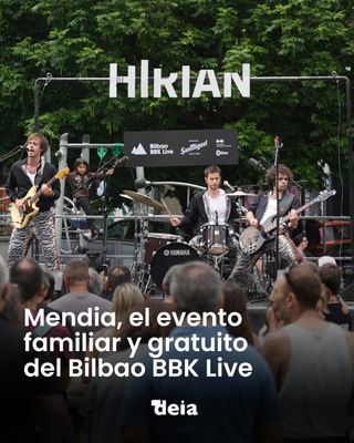 🎶 El vigésimo aniversario del Bilbao BBK Live suma un nuevo evento, gratuito y de carácter familiar que tendrá lugar en Kobetamendi el 7 de junio con conciertos, comedia, una filosofía verde y una experiencia sinfónica interactiva con Suakai Philharmonic. Un día antes, Zorrotza acogerá una veintena de conciertos de acceso libre en Zorrotza, entre los que destacan los de Colectivo Da Silva, Samantha Hudson, Marwán, Juantxo Skalari & La Rude Band y Australian Blonde.

📲 Toda la información en nuestra edición digital

#Bilbao #concierto #musica #planesconniños #festivales
