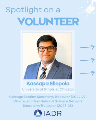 Meet Kassapa Ellepola, the Secretary & Tresurer for the Clinical and Transactional Science Network! Visit the link in our bio to learn more.

#DentalResearch #OralHealth #Leadership