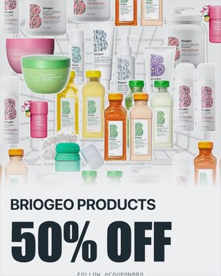 Comment “Send” and I will send you the 🔗

BRIOGEO PRODUCTS 50% OFF 🏃 💨💨🔥

👉🏼Find the deal in my BIO @couponbro or type into your browser https://mavely.app.link/DPwjMXkVC3b 🛒
👉🏼Links are affiliated AD 

#couponbro #kohlsfinds #beautypersonalcare