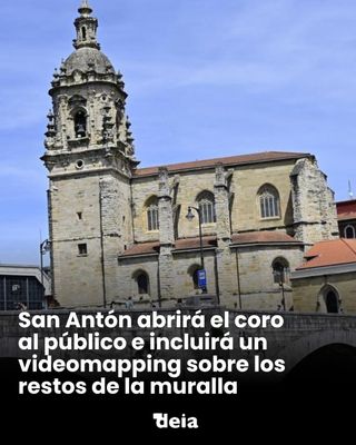 ⛪ La iglesia de San Antón fue y será emblema de Bilbao. Un botxo que antes de ser de hierro y de titanio fio su presente a la piedra, resistente y entallada como el carácter de los bilbainos. 

Ahora, casi quinientos años después de que el templo gótico se alzara sereno y enhiesto sobre la ría, un proyecto divulgativo y tecnológico a nivel estatal devuelve a la actualidad la relevancia y repercusión de este templo religioso en la evolución de núcleos urbanos.

📲 Toda la información en nuestra edición digital
💬Os leemos en los comentarios ⬇️