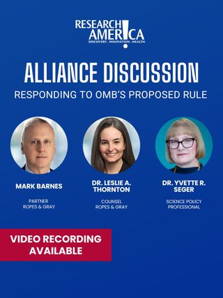 Looking for some tips on how to draft effective comments in response to the OMB's proposed rule regarding federal grantmaking? The video recording from our Alliance Discussion on this very topic is available on our YouTube channel. Watch now! 
Link in bio. 

#Science #Research #Advocacy #Budget #STEM