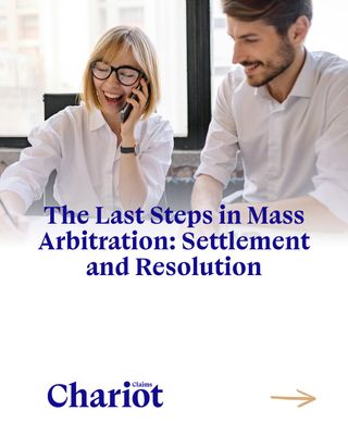 Most mass arbitration cases end in settlement, not a final hearing. Here's how cases actually resolve, what a settlement looks like from the claimant's side, and what happens when you receive an offer.

🔗 Full breakdown at the link in bio!

#MassArbitration #ConsumerRights #ConsumerProtection #Arbitration #KnowYourRights #LegalEducation #ChariotClaims