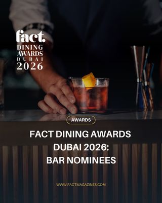 Dubai is home to some of the region’s most exciting bars, whether you’re looking for expertly crafted cocktails, impressive wine lists, or lively atmospheres. 

🍸 The FACT Dining Awards Dubai 2026 are now open for voting, and we’re highlighting the nominees in the Bar category.

🥂 Which venue gets your vote?

Hit the link in bio to explore the nominees and cast your vote.

#FACTDiningAwards #DubaiBars #DubaiDining #DubaiNightlife #BestBarsDubai