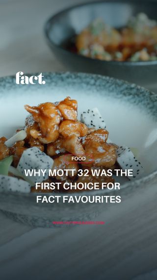 Mott 32 Dubai has held the title of Best Chinese Restaurant at the FACT Dining Awards UAE for three consecutive years, making it the perfect choice for our first collaboration. One dish that always stands out is the Sweet and Sour Free-Range Chicken, where the sweetness of the glaze, the black vinegar and the freshness of dragon fruit come together beautifully.

It’s a dish David keeps coming back to, and one we’re excited for you to experience as part of the limited-time FACT Favourites menu.

Which dish are you heading straight for on the menu?

Hit the link in bio to learn more. 

#Mott32Dubai #FACTFavourites #DubaiRestaurants #ChineseFoodDubai #DubaiDining

[ fact favourites • mott 32 dubai • best chinese restaurant uae • sweet and sour free range chicken • dubai dining experiences • chinese restaurants dubai • address beach resort restaurants ]