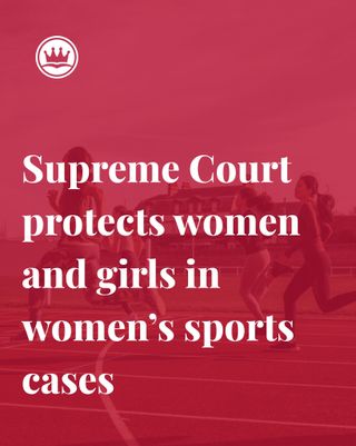 🏛️ Today, the Supreme Court decided on two cases, West Virginia v. B.P.J. and Little v. Hecox, which upheld laws in West Virginia and Idaho that prohibit biological men from competing in women’s sports. 

This is a significant victory for biblical truth and biological reality that Southern Baptists can celebrate.

Read more at ERLC.com/SCOTUS