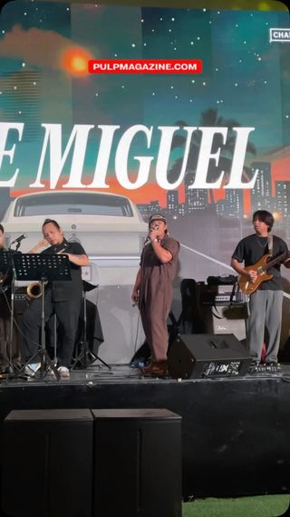 The Juniper Stage had transformed into a sophisticated jazz club! Jose Miguel and his ensemble brought the swing, big band sound to Fête de la Musique. 🎙🎷

​#JoseMiguel #PULPMagazine #fêteph2026