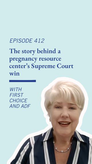 𝐀 𝐍𝐞𝐰 𝐉𝐞𝐫𝐬𝐞𝐲 𝐩𝐫𝐞𝐠𝐧𝐚𝐧𝐜𝐲 𝐫𝐞𝐬𝐨𝐮𝐫𝐜𝐞 𝐜𝐞𝐧𝐭𝐞𝐫 𝐟𝐨𝐮𝐧𝐝 𝐢𝐭𝐬𝐞𝐥𝐟 𝐚𝐭 𝐭𝐡𝐞 𝐜𝐞𝐧𝐭𝐞𝐫 𝐨𝐟 𝐚 𝐜𝐚𝐬𝐞 𝐰𝐢𝐭𝐡 𝐧𝐚𝐭𝐢𝐨𝐧𝐚𝐥 𝐢𝐦𝐩𝐥𝐢𝐜𝐚𝐭𝐢𝐨𝐧𝐬.

Aimee Huber never expected her work at a pregnancy resource center to lead to the U.S. Supreme Court, but that’s exactly what happened this last term. In this episode of The ERLC Podcast, she shares how a subpoena delivered to her office led to a length legal battle, and eventually, a unanimous Supreme Court decision.

Hear Aimee’s firsthand account of the case, the Court’s unanimous decision, and why the outcome matters for ministries serving in challenging environments.

🎧 Listen at the link in our bio