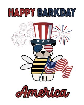 🇺🇸🐾 Happy Barkday, America! 🐾🇺🇸

From HoneyBee and me here at the Barkery, we hope you and your four-legged best friends have a safe, fun-filled Fourth of July! ❤️🤍💙

Celebrate with plenty of tail wags, tasty treats, backyard adventures and memories that will last long after the fireworks fade.

As you enjoy the festivities, remember that loud fireworks can be stressful for our furry friends. Keep them safe indoors, make sure their ID tags are up to date and don't forget to reward them with a delicious HoneyBee Barkery treat (coming very soon) for being such good pups! 🦴🐶

Wishing you a day full of freedom, family and happy tails.

Happy Barkday, America! 🇺🇸🐝🐾 #honeybeebarkery