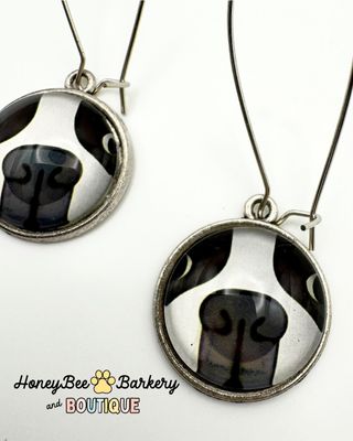 🐶👃 Boop-worthy style has arrived! 👃🐶

Celebrate the cutest feature on every pup with these adorable Dog Nose Earrings! Perfect for dog moms, pet lovers, groomers, trainers or anyone who can't resist giving a boop.

Fun and guaranteed to spark conversations, these earrings are the perfect accessory for showing off your love of dogs wherever you go.

✨ Handmade with love.
🐾 Perfect for gifting.
❤️ Because every dog nose deserves a boop!
#honeybeebarkery
