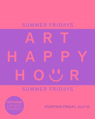 Make your Friday nights even more memorable! ✨

Before joining us for Summer Sounds, stop by UC Irvine Langson Orange County Museum of Art for Art Happy Hour, happening every Friday from July 10 through September 4, from 5:30 to 7:30 p.m. Enjoy a guided tour, hands-on art making, and art-inspired cocktails before heading to Argyros Plaza for an evening of free live music at 8 p.m.

Art, music, and the best of summer, all in one evening. 🎨🎶
https://shorturl.at/jh3lN