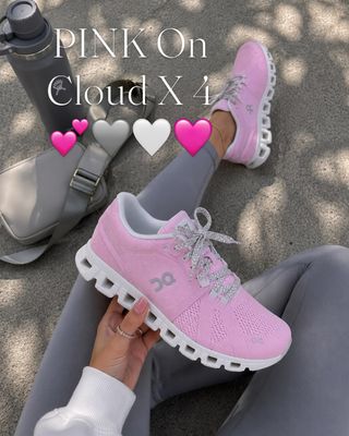 💗😍 The On Cloud X 4s in PINK + ON SALE 🩷💕They are the perfect mix of sporty + cute, and I can’t get over how good this pink is. The best part? They’re almost 30% off 🙌 If you’ve been waiting to grab a pair, this is your sign before your size is gone.

✨ Ways to Shop:
💬 Comment SHOP PLEASE and I’ll message you the link.
📌 Check the 1st pinned comment (on Facebook).
🛍️ Visit my Storefront in bio.
☀️ Find it pinned in my IG Story Highlights.