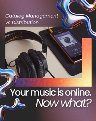 Getting your music on streaming platforms is only one part of the process.

Distribution helps deliver your music to listeners. But what happens after release day?

That's where catalog management comes in.

Metadata, ownership information, registrations, royalty collection… these are all part of making sure your music is properly documented and connected to the revenue it generates.

Both matter. But they don't do the same job.

👉 Learn the difference between music distribution and catalog management: Link in our bio! 

Let MusicTeam® help you keep your music organized, documented and connected from release to royalties.

.
#musicindustry #musicproducer #musiccreator #musicdistribution #musicrights