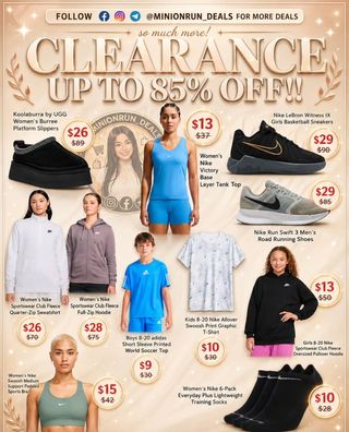 💚Drop the word 𝙉𝙊𝙒 for 🔗 & details 

🔥Clearance for family up to 85% off!! 
https://mavely.app.link/btSd7eE7V4b

➡️You must 𝗙𝗢𝗟𝗟𝗢𝗪 me first for the 🔗 to come thru

✅️ Check my bio for the l!nk if the dm didnt come thru
@𝗠𝗜𝗡𝗜𝗢𝗡𝗥𝗨𝗡_𝗗𝗘𝗔𝗟𝗦

#couponcommunity #discount #deals #clearance #viral
