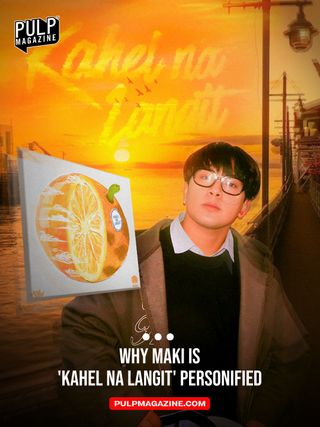 Why fans see Maki as their own 'Kahel na Langit'—a voice that lets them be soft, vulnerable, and honest through music. Click the link in our bio to read the story.

#MAKI #music #PULPMagazine