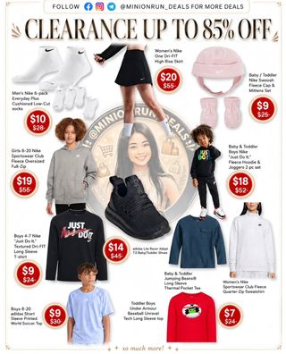 💚Drop the word 𝙉𝙊𝙒 for 🔗 & details 

🔥Clearance for the family up to 85% off!!
https://mavely.app.link/Ezb0hzPfZ4b

➡️You must 𝗙𝗢𝗟𝗟𝗢𝗪 me first for the 🔗 to come thru

✅️ Check my bio for the l!nk if the dm didnt come thru
@𝗠𝗜𝗡𝗜𝗢𝗡𝗥𝗨𝗡_𝗗𝗘𝗔𝗟𝗦

#couponcommunity #discount #deals #clearance #viral