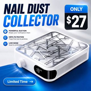Nail Dust Collector, Cordless 6000RPM Nail Vacuum
Link: https://www.amazon.com/dp/B0GFDHX3J4
Original Price: $39.99
Discount Price: $27.59
Discount code: DIVINE31 🔥
https://amzn.to/44OArZM

🥳 ✨The link can also be found in my bio @minionrun_deals