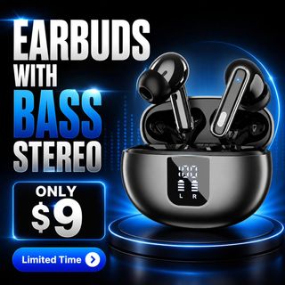 Bluetooth earbdus Q10
Original price:29.99
Discount price:9.89
Discount:50% off with code
Discount code:8GDBFH9N
https://amzn.to/4gXO6F6

🥳 ✨The link can also be found in my bio @minionrun_deals