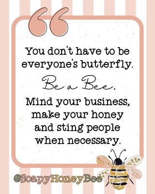 Be a Bee! 🐝 #soapyhoneybee