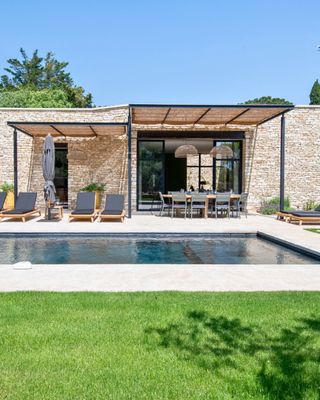 Stroll into Gordes in five minutes from Villa Alba, an authentic dry-stone luxury villa with breathtaking views of the Luberon. 🪨🌄
📍 Gordes · Luberon · Provence

This beautifully appointed villa sleeps eight across four ensuite bedrooms, each with its own atmosphere and access to the outside with magnificent views of the Luberon mountains and the village of Gordes. Set all on one level and fully air-conditioned, it offers a large living room with lounge, dining room, and patio. The owners have thought of every detail, with a warm ambiance and tasteful decoration inside and out.

Outside, a spacious pool area features a heated and secure pool, landscaped gardens, a boules court, and a summer kitchen complete with grill, while a grassy area is perfect for children to run and play. A sheltered car park and electric car charger complete the amenities. All this in the heart of one of the most beautiful villages in France.

Contact one of our Villa Rental Specialists to check availability:
https://my.onlyprovence.com/s/property?name=ALBA

Weekly rates starting from €4,575.