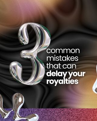 Your music can only be matched to the right people if the right information is in place.

Missing registrations, not being part of the right collective management organization (CMO), or incomplete metadata can all make it harder to connect royalties to the right creators.

That's why it's important to:
✔️ Register your music
✔️ Join the appropriate CMO
✔️ Keep your metadata complete and up to date

A few simple steps today can help avoid complications later.

👉 Learn how MusicTeam helps keep your music organized, documented and connected: https://musicteam.com/

.
#musiccreator #musicdistribution #musicrights #royalties #metadata