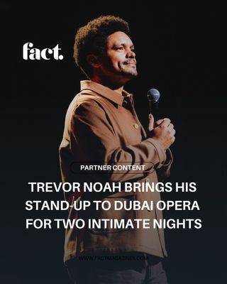 Dubai, you’re getting Trevor Noah! 🎤

The global comedy star returns for two nights at Dubai Opera, offering a more intimate setting and a closer look at the storytelling that has made him one of the world’s biggest comedians.

Catch him live on 25 and 26 November 2026.

#trevornoah #dubaiopera #comedy #livenation

[ trevor noah • stand-up comedy • live nation ]