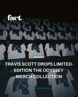When @travisscott joined Christopher Nolan’s @theodysseymovie , no one quite knew what to expect, until he stole his scene on the big screen as a bard. 🏛🌵

Now, he’s turned that cinematic moment into something tangible. The new @cactusjack capsule weaves the weight of Homer’s mythology with La Flame’s distinct aesthetic, featuring heavy-hitting quotes from the film etched straight onto the apparel.

The collection is now live!

#factmagazine #travisscott #cactusjack #theodyssey #christophernolan 

[ travis scott the odyssey merch • cactus jack the odyssey • christopher nolan the odyssey ]
