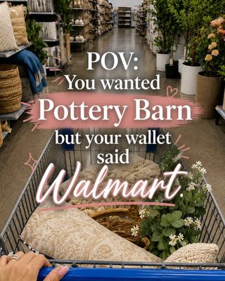 type ✨HOME✨ and I will send you all the details to these gorgeous Walmart finds that look and feel like Pottery Barn, but without the price!!