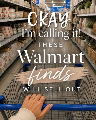 Okay! Type “home” and I will send you all these finds from Walmart that I know will sell out soon! Some already have and are now re-stocked!!!! From home finds to fashion, there are so many new good things and the prices are so good!