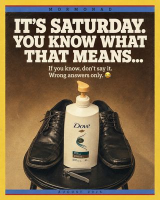 If a certain Primary song started playing in your head the second you saw this… you’re not alone. 😂

But for today:
wrong answers only.

What does Saturday mean? 👀

#saturday #mormon #latterdaysaints #thechurchofjesuschristoflatterdaysaints #ldsprimary