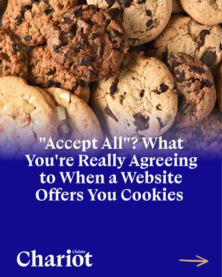 Cookies sound harmless, but these tiny files quietly track what you browse, buy, and watch — here's how they work and what your rights are when tracking crosses the line.

Read more at the link in bio! 

#chariotclaims #cookies #dataprotection #privacy