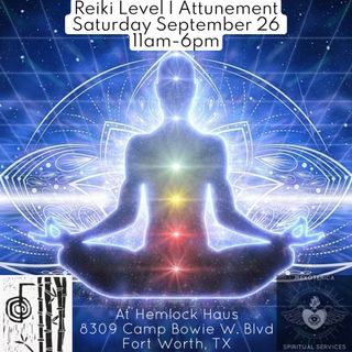Are you ready to step into your highest self and awaken healer within?? ✨

Join me Saturday September 26th at Hemlock Haus in Fort Worth for my Reiki Level I Attunement Workshop!

In this workshop we will cover:

✨What Reiki is.

✨How Reiki works.

✨The history of Reiki.

✨The 5 Reiki principles.

✨Preparing for Reiki I.

✨Reiki self-treatment.

✨Performing Reiki on others.

I cannot wait to offer this to you! It’s an all day workshop for a lifetime of benefits!! 🙏🏽

 -Oz 🪬
•
•
•
#mexoterica #reiki #reikimaster #energy #healing