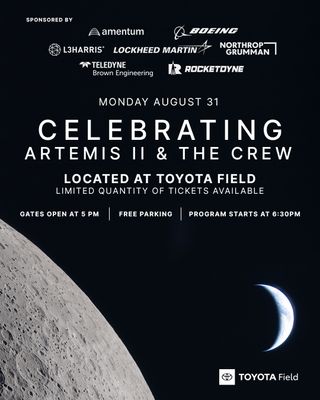 THE MOON CREW IS COMING TO THE ROCKET CITY. 🌕🚀

On Monday, August 31, the astronauts who flew around the Moon are standing on a stage in Huntsville to talk about it. Reid Wiseman, Victor Glover, Christina Koch, and Jeremy Hansen of the Canadian Space Agency were the first humans to go around the Moon since Apollo, and they're bringing mission highlights, behind the scenes footage, and stories from their ten days aboard Orion.

Sit with that for a second. You and your kid can hear what it's like to live and work in deep space from the people who just did it, in the town that helped make it happen.

Here's what you need to know

🎟️ Tickets are free but required. Online only. There is NO walk up admission, so grab them before you do anything else.
🕔 Gates open at 5 PM through the Pepsi Gates. Presentation runs 6:30 to 7:30 PM.
🅿️ Parking is free.
🍔 Dumpster Dive and Gravity Grill will be open with limited menus, so you can feed everybody there.

Head to link in bio to grab yours!

https://mlb.tickets.com/?agency=MILB_MPV&orgid=54449&eventID=31397#/event/E31397/ticketlist/?view=pricescales&minPrice=0&maxPrice=0&quantity=2&sort=price_desc&ada=false&seatSelection=false&onlyCoupon=true&onlyVoucher=false