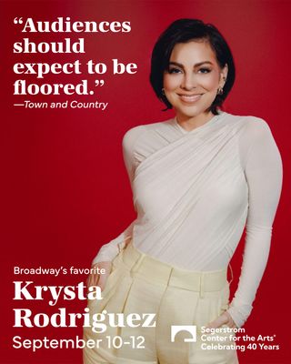It’s always a SMASH when Krysta Rodriguez is in the house! 🎤✨

Krysta Rodriguez kicks off our 2026–27 Cabaret Season with powerhouse vocals, heartfelt storytelling, and her signature humor.

From Broadway to NBC’s SMASH and Halston, don’t miss this Orange County native back home for her Segerstrom Center debut!

📍 September 10–12

🎟️ https://go.scfta.org/Krysta26
