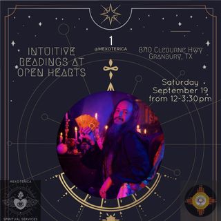 Join me at Open Hearts next Saturday for Equinox weekend! I’ll be offering intuitive readings and will also be teaching a Tarot 101 & Beyond class. Make sure to stick around for all of the festivities happening all weekend long!

Your likes, comments, saves and follows are greatly appreciated. 🙏🏽

See you there! 😎

-Oz 🪬
•
•
•
#mexoterica #tarot #openhearts #sanctuary #equinox