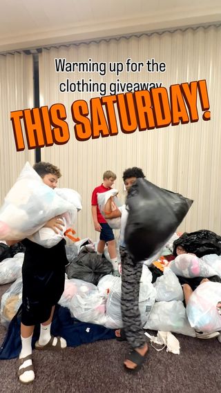 Warming up for the Community Clothing Giveaway this Saturday! 👕👖👟

Some of our amazing youth have been hard at work sorting, organizing, and getting everything ready for our community. Come find free clothing, shoes, and belts in sizes ranging from infant through adult—everything is completely FREE, and everyone is welcome! 🧡

📅 Saturday, September 5
⏰ 9:00 AM–12:00 PM
📍 4170 S. Ranch House Pkwy, Gilbert

Please share this Reel with friends, neighbors, or anyone who may benefit!

#GilbertAZ #GilbertCommunity #FreeClothing #CommunityGiveaway #EastValleyAZ